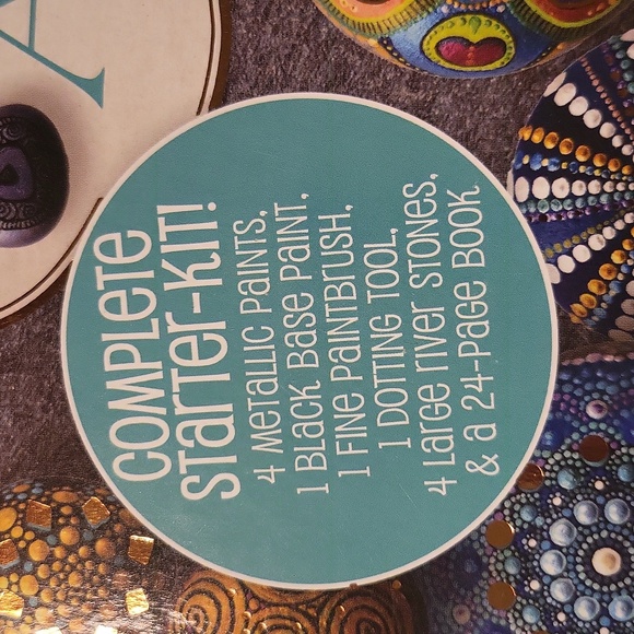 Metallic Stone Art NWT - Picture 2 of 4